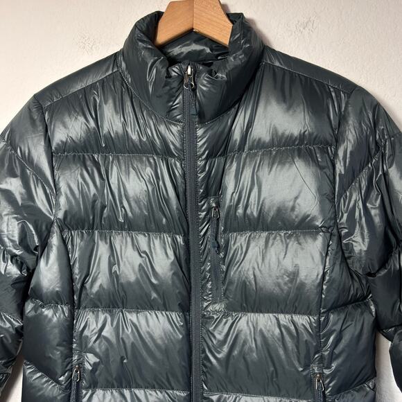 EDDIE BAUER LADIES DOWN PACKABLE WOMEN SMALL BLUE EMERALD JACKET BRAND NEW - Picture 5 of 7